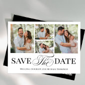 Einfaches 'Save the Date'-Skript-Fotocollage Save The Date
