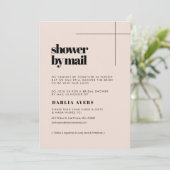 Einfaches schicke Brautparty per Post Einladung (Stehend Vorderseite)