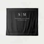 Einfaches Schlichtes Hintergrundbild für die Hochz Wandteppich (Vorderseite (Horizontal))