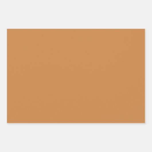 Einfaches schlichtes Pastellkupfer im Herbst in Vo Geschenkpapier Set (Vorderseite 2)