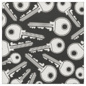 Einfaches Schlüsselmuster Stoff (Nahaufnahme)