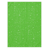 Einfaches Schnee und Sterne auf hellem GRIECHENLAN Tischdecke (Vorderseite)