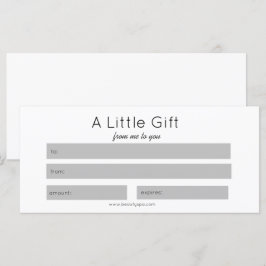 Einfaches Schönheitssalon Makeup Custom Geschenkze