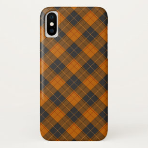 Einfaches schottisches Karomuster mit diagonalen S Case-Mate iPhone Hülle