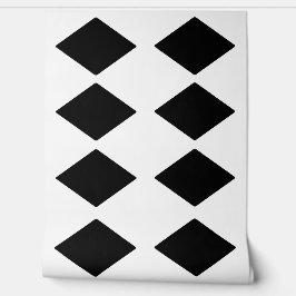 Einfaches Schwarz-Block-Weißes Hintergrund Tapete