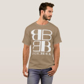 Einfaches Schwarz T-Shirt (Vorne ganz)