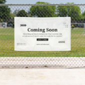 Einfaches Schwarz-Weiß-Elegantes-Bevorstehendes-Ev Banner (Insitu)