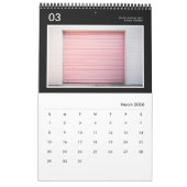 Einfaches Schwarz-Weiß-Foto 2023 Kalender (Mär 2026)