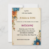 Einfaches Schwarz-Weiß-Overlay-Foto - Einladung zu (Vorderseite)