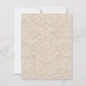 Einfaches Schwarz-Weiß-Overlay-Foto - Einladung zu (Rückseite)