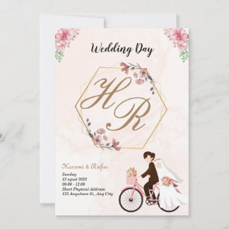 Einfaches Schwarz-Weiß-Overlay-Foto - Einladung zu