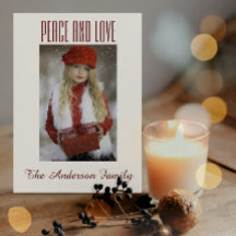 Einfaches Schwarz-weißes Gold Foto Weihnachten