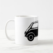 Einfaches schwarzes Mini Kaffeetasse (Links)