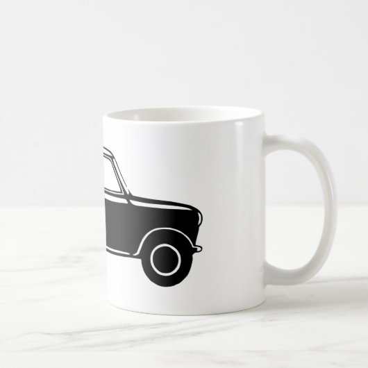 Einfaches schwarzes Mini Kaffeetasse (Rechts)