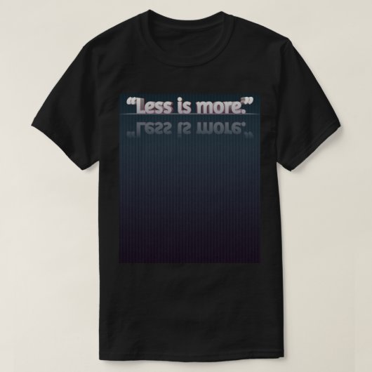 Einfaches schwarzes T-Shirt (Design vorne)