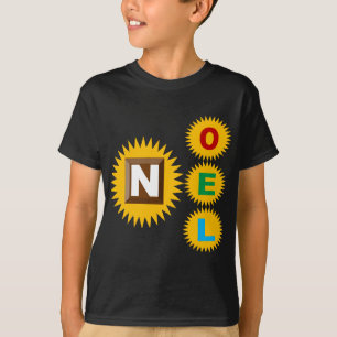 Einfaches schwarzes T-Shirt NOEL SOLEIL CHOCOLAT