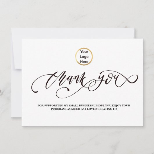 Einfaches Schwarzweiß-Design (Vorderseite)