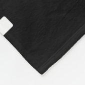 Einfaches Schwarzweiß-Text für die Vorlage von Nac Fleecedecke (Ecke)