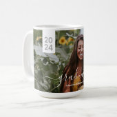 Einfaches Script-Abschluss-Foto Kaffeetasse (Vorderseite Links)