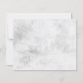 Einfaches Script Baby Foto Dankeschön Karten (Rückseite)