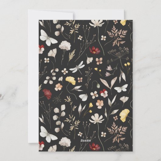 Einfaches Script Boho Arch Weihnachten (Rückseite)