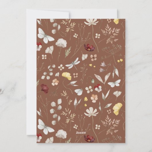 Einfaches Script Boho Arch Weihnachten (Rückseite)