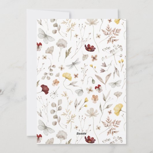 Einfaches Script Boho Arch Weihnachten (Rückseite)