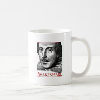 Einfaches Shakespeare-Logo Kaffeetasse