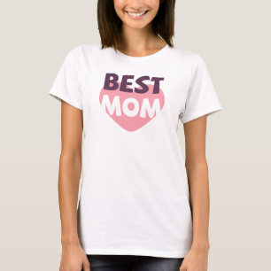 Einfaches Shirt der besten Mama Muttertagssleeve