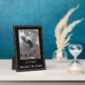 Einfaches Single Foto Het Rabbit Memorial Fotoplatte (Seite)