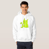 Einfaches Sitzender Kobold Hoodie (Vorne ganz)