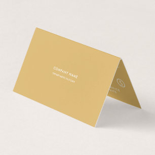 Einfaches Skript - Doppel-Loyalität für Gold und W Visitenkarten