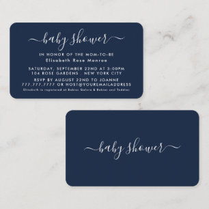 Einfaches Skript - Einladung zum Baby Shower Ticke