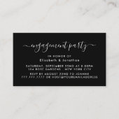 Einfaches Skript - Einladung zum Engagement (Vorderseite)