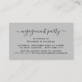 Einfaches Skript - Einladung zum Engagement (Vorderseite)