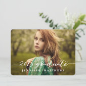 Einfaches Skript | Einladung zur Graduiertengruppe (Stehend Vorderseite)