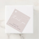 Einfaches Skript | Eleganter Personalisierter Dank Geschenkanhänger (Beispiel)