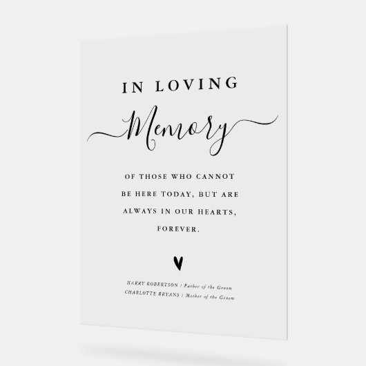 einfaches Skript für den liebenden Speicher Acrylschild (Winkel)