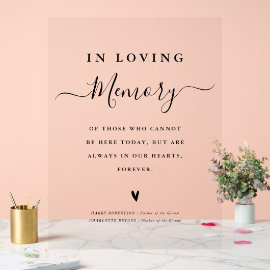 einfaches Skript für den liebenden Speicher Acrylschild (Hochzeit)