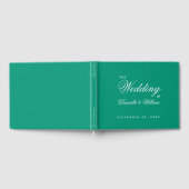 Einfaches Skript für Wedding Emerald Green Gästebuch (Voll)