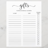 Einfaches Skript-Gast-Log-Tracker (Rückseite)