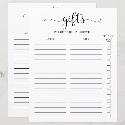 Einfaches Skript-Gast-Log-Tracker (Vorne/Hinten)