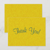 Einfaches Skript - Goldpapyrus Danke Karte (Vorne/Hinten)
