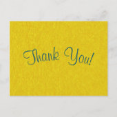 Einfaches Skript - Goldpapyrus Danke Karte (Vorderseite)