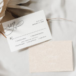 Einfaches Skript Hochzeit Rsvp mit Menü Optionen K<br><div class="desc">Diese RSVP-Karte mit individualisierbaren Meal Options RSVP-Optionen wurde speziell für die Koordinierung mit unserer Romantik Script-Hochzeitskollektion entwickelt. Sie enthält einen Kalligraphieskripttext,  der mit einem klassischen Serif & modernen Sans-Schriftart in schwarz und mit einem dewy-errush back gepaart ist. Matching-Elemente verfügbar.</div>