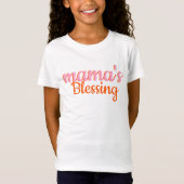Einfaches Skript-Matching Mama's Day-Shirt T-Shirt (Vorderseite)