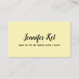 einfaches Skript minimaler Zusatz Ihrer Texttreuun Treuekarte