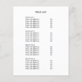 Einfaches Skript Mit Uns verbinden Logo QR-Code Pr Flyer (Hinten)