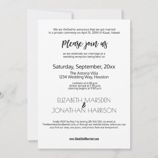 Einfaches Skript nur verheiratet Website UAWG Empf Einladung (Rückseite)