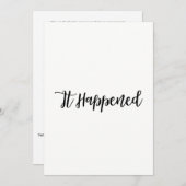 Einfaches Skript nur verheiratet Website UAWG Empf Einladung (Vorne/Hinten)